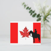Celebrate Canada Day Postkarte (Stehend Vorderseite)