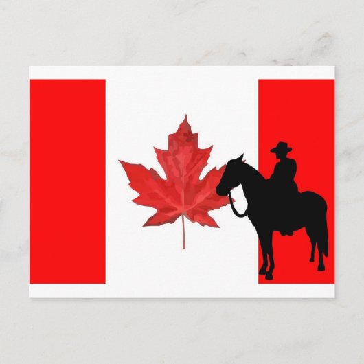Celebrate Canada Day Postkarte (Vorderseite)