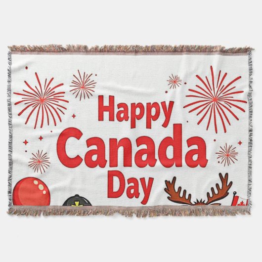 Celebrate Canada Joy Decke (Vorderseite)