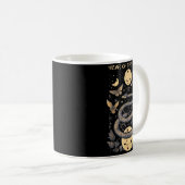 Celebrate Chinese New Year Of The Snake 2025 Moon Kaffeetasse (VorderseiteRechts)