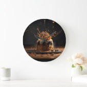 Celebrate Chocolate Große Wanduhr (Zuhause)