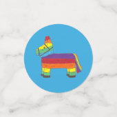 Celebrate Cinco de Mayo Fiesta Taco Piñata Cactus Konfetti (Klein Vorderseite)