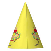 Celebrate Cinco de Mayo Mexican Fiesta Sombrero Partyhütchen (Rückseite)