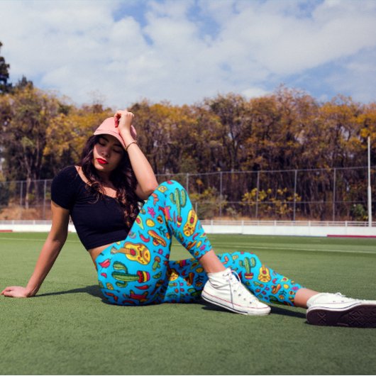 Celebrate Cinco de Mayo Vibrannt Leggings
