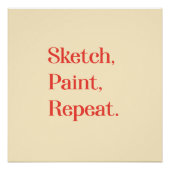 Celebrate Creativity in Every Sketch and Stroke Poster (Vorderseite)