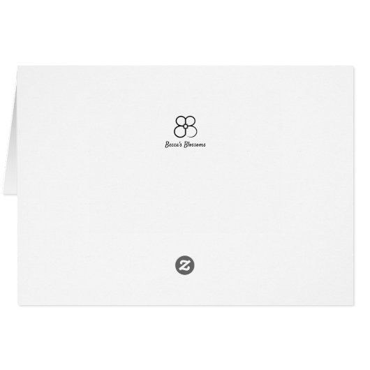 Celebrate Differenzen Sonnenblumenkarte (Rückseite Horizontal)