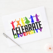 Celebrate Diversity Aufkleber (Umschlag)