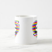Celebrate Diversity Dark Text Kaffeetasse (Mittel)