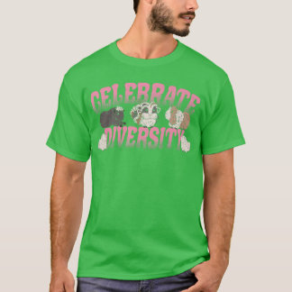 Celebrate Diversity Guinea Pig Lover Guinea Pig Ow T-Shirt