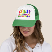 Celebrate Diversity Hut Truckerkappe (Beispiel)