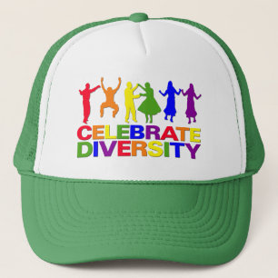 Celebrate Diversity Hut Truckerkappe