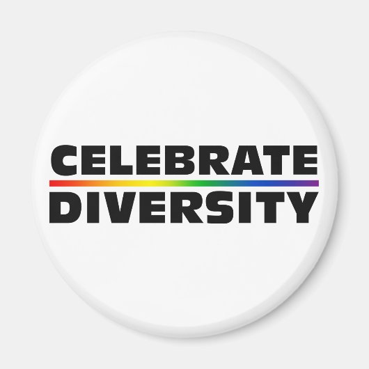 Celebrate Diversity Magnet (Vorne)