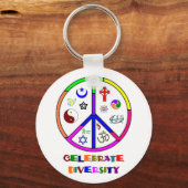 Celebrate Diversity Schlüsselanhänger (Vorderseite)