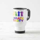 Celebrate Diversity Tasse (VorderseiteRechts)