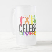 Celebrate Diversity Tasse (Vorderseite Links)
