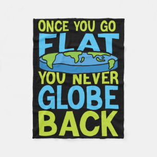 Celebrate Earth Day Flat Earth Theory Fleecedecke