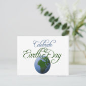 Celebrate Earth Day Postkarte (Stehend Vorderseite)