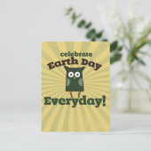 Celebrate Earth Day Postkarte (Stehend Vorderseite)