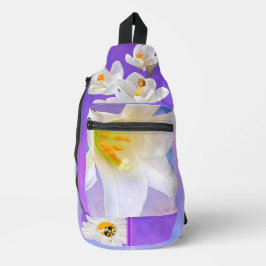 Celebrate flowers and bees Sling Bag. Crossbody Bag