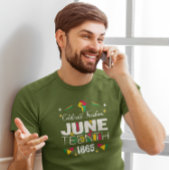 Celebrate Freedom JUNETEEENTH 1865 Black History T-Shirt