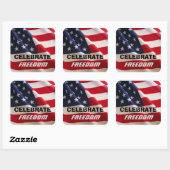 CELEBRATE FREEDOM STICKER (Blatt)