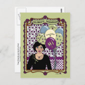 Celebrate Friendship_A_ Postcard Postkarte (Vorne/Hinten)