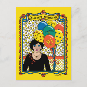 Celebrate Friendship_B_ Postcard Postkarte
