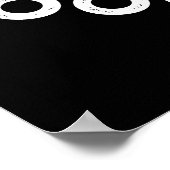 Celebrate Good Thyme Funny Food Kraut Pun Dark BG Poster (Ecke)