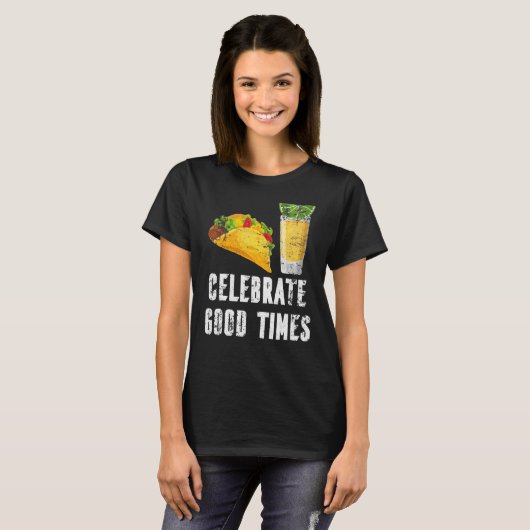 Celebrate Good Times Cinco De Mayo Matching Friend T-Shirt (Vorne ganz)