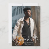 Celebrate Graduate Foto Party Einladungen (Vorderseite)