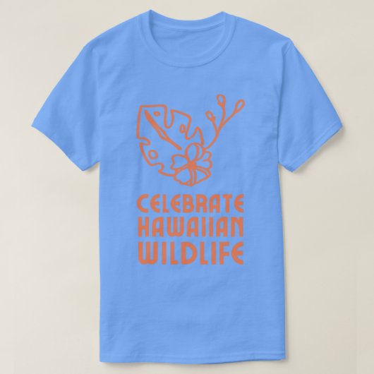 Celebrate Hawaiian Wildlife TShirt (Design vorne)