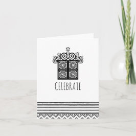 CELEBRATE | Hmong inspirierte Karte