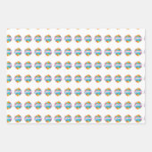 Celebrate in Style with Leiiwaa Vibes 🌺 Geschenkpapier Set (Vorderseite 2)