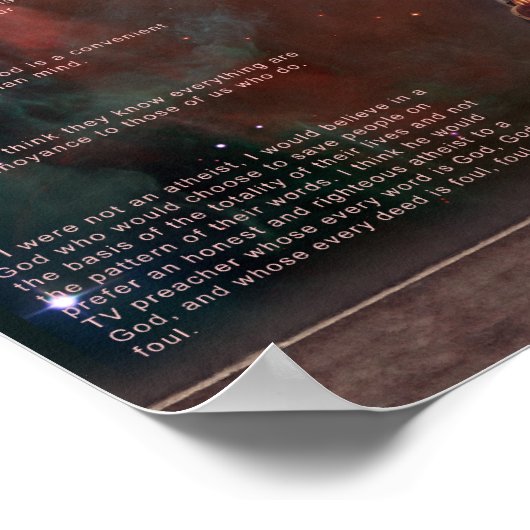 Celebrate Isaac Asimov Day Poster (Ecke)