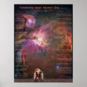 Celebrate Isaac Asimov Day Poster (Vorne)