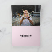 CELEBRATE-JEDE BESCHREIBUNGSKARTE DANKESKARTE (Innenseite)