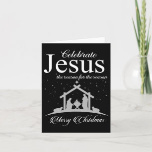 Celebrate Jesus ist der Grund für die Saison Chris Karte