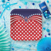 Celebrate Juli 4 Pappteller (Party)