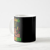 Celebrate Juneteenth 1865 Black History Month Wome Kaffeetasse (Vorderseite Links)