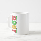 Celebrate Juneteenth, Black History, African Ameri Kaffeetasse (Vorderseite Links)