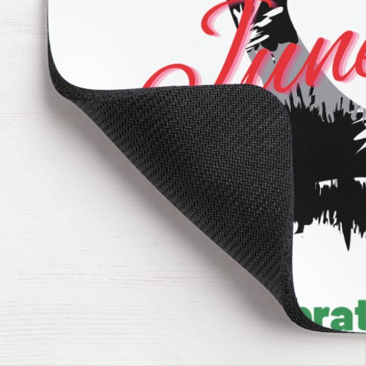 Celebrate Juneteenth Mousepad (Ecke)
