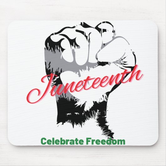 Celebrate Juneteenth Mousepad (Vorne)