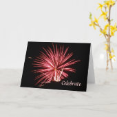 Celebrate Karte (Gelbe Blume)