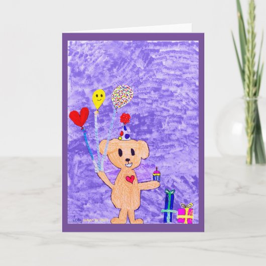 Celebrate - Kids Art für CHOC Dankeskarte (Vorderseite)