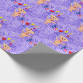 Celebrate - Kids Art für CHOC Geschenkpapier (Ecke)