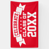 Celebrate-Klasse | Name und Jahr hinzufügen Banner (Vertikal)