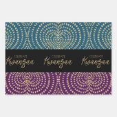 CELEBRATE KWANZAA GESCHENKPAPIER SET (Vorderseite)