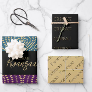 CELEBRATE KWANZAA GESCHENKPAPIER SET