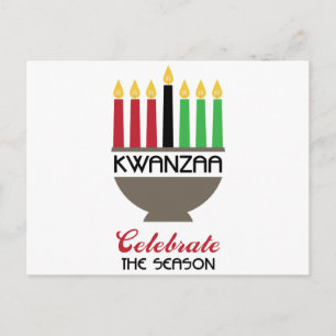 Celebrate Kwanzaa Postkarte