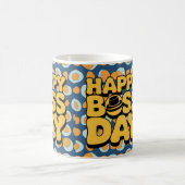 Celebrate Leadership: Boss Day Geschenke und Desig Kaffeetasse (Mittel)